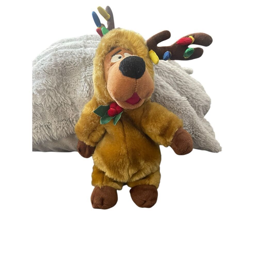 Warner Bros Studio Store Reindeer Plush Toy Size 11"